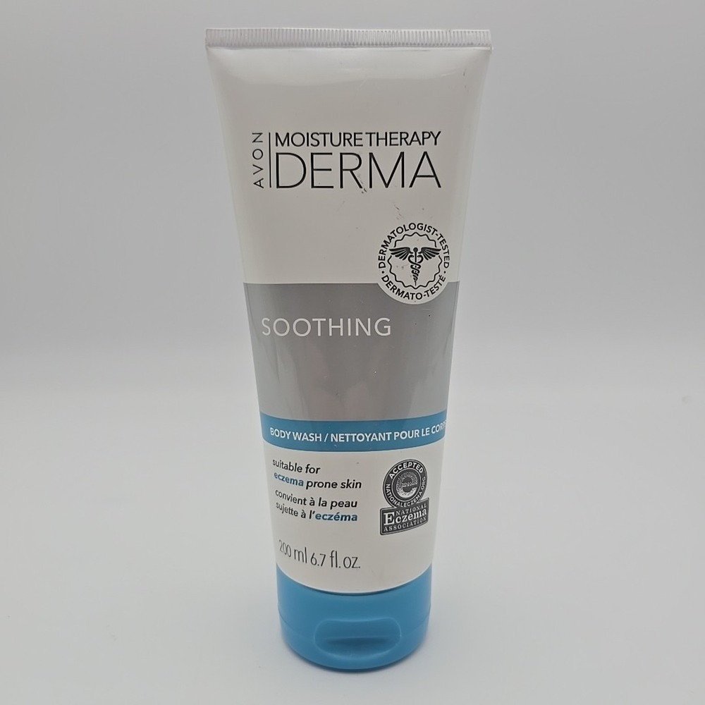 AVON MOISTURE THERAPY‎ DERMA SOOTHING BODY WASH FOR ECZEMA PRONE SKIN - 6.7 floz